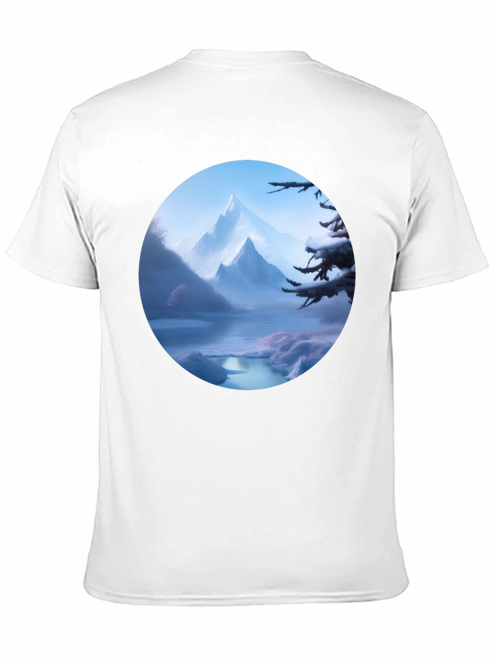Scenic Mountain Vista Graphic Tee