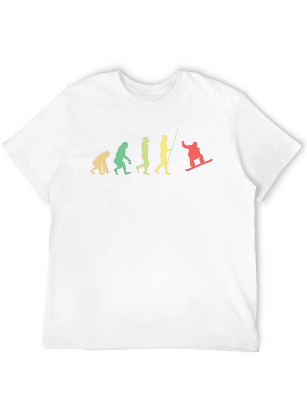 Evolution of Snowboarding T-Shirt - Black