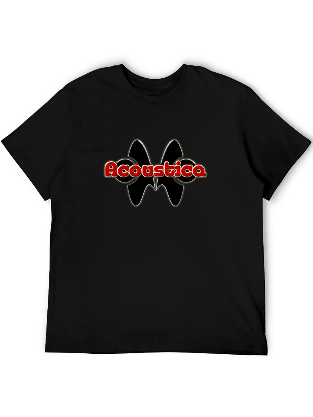 Acoustica Graphic T-Shirt - Black