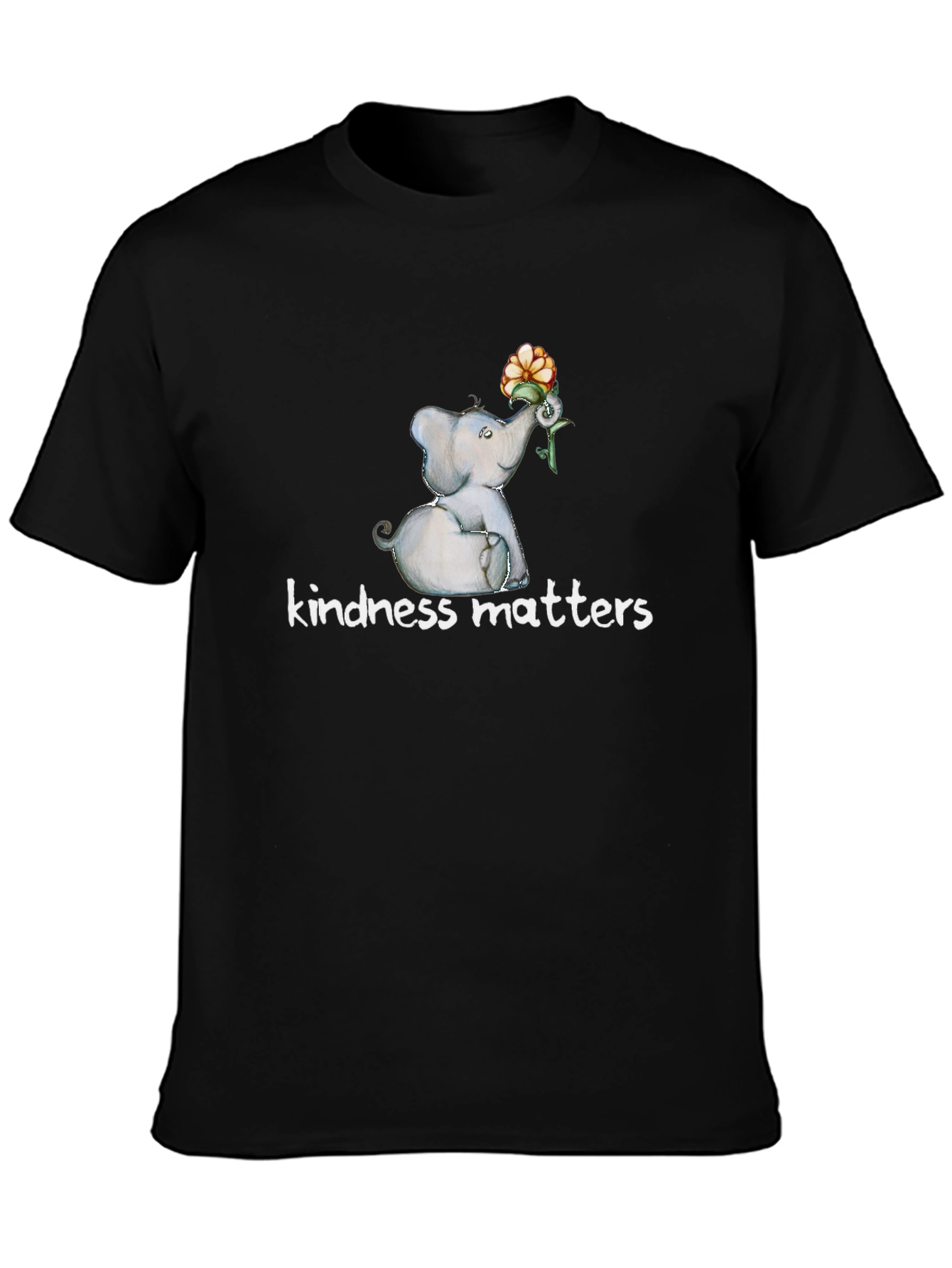 Kindness Matters Elephant Graphic Tee