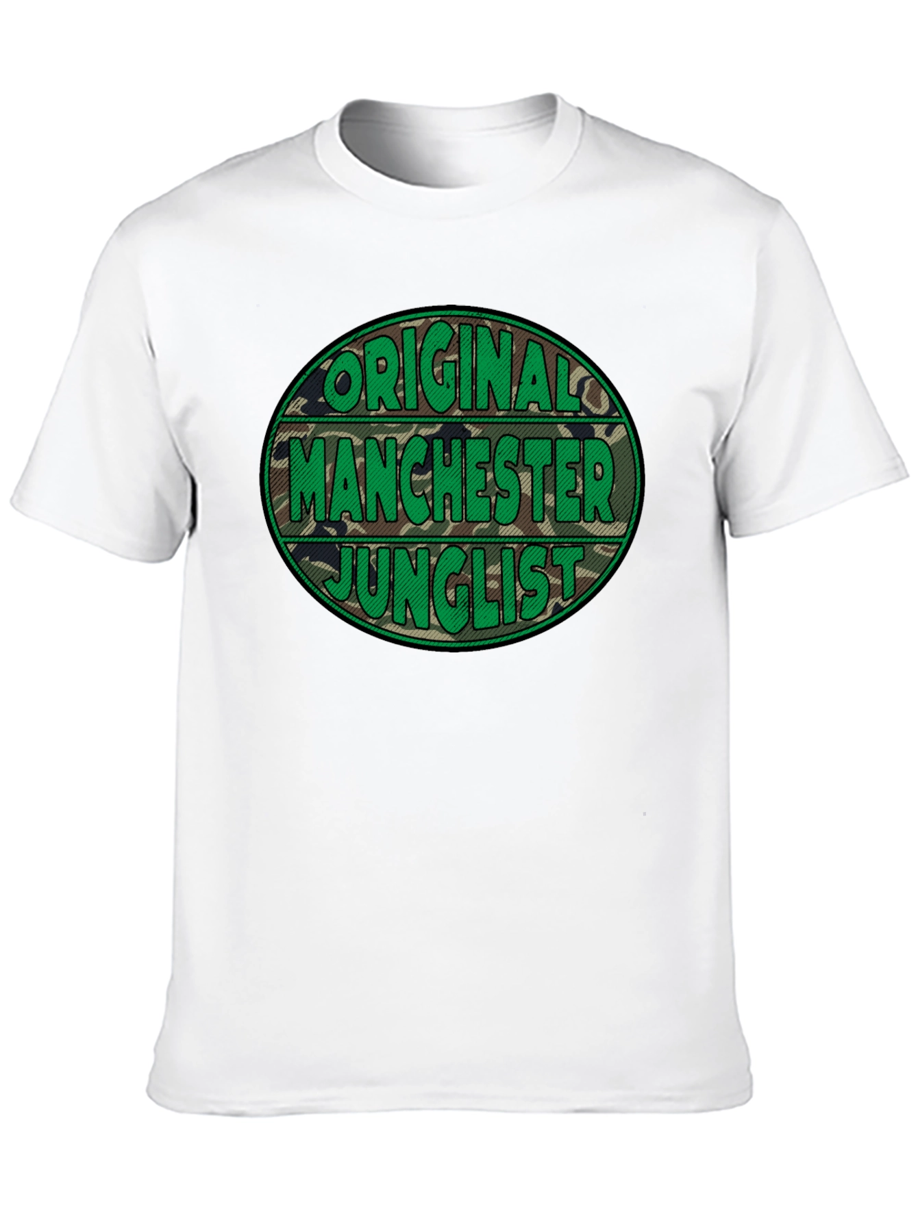 Original Manchester Junglist Camo T-Shirt