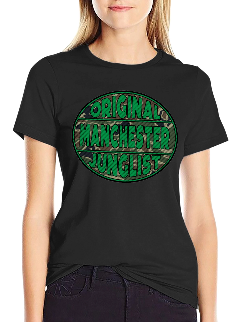 Original Manchester Junglist Camo T-Shirt