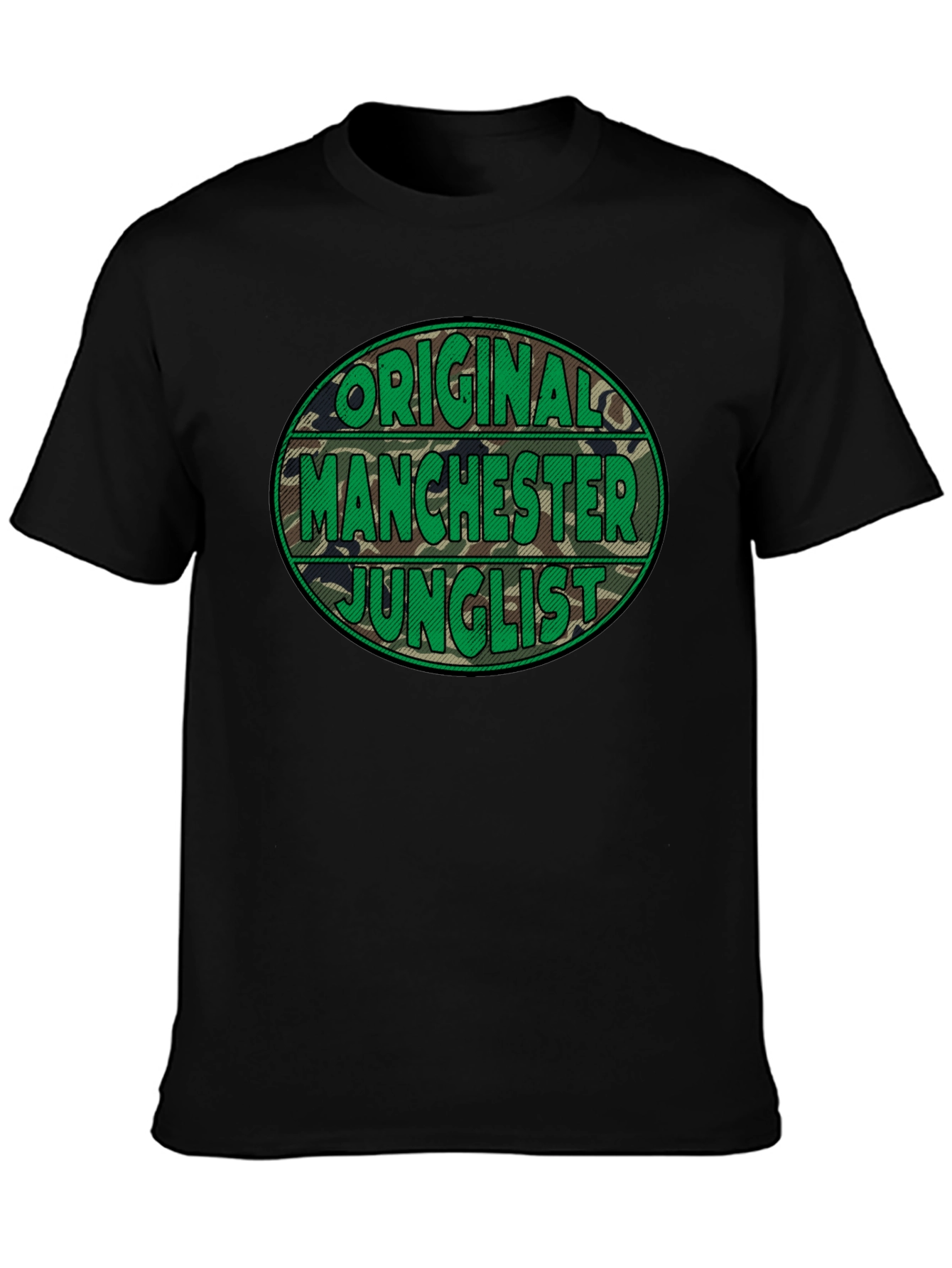 Original Manchester Junglist Camo T-Shirt