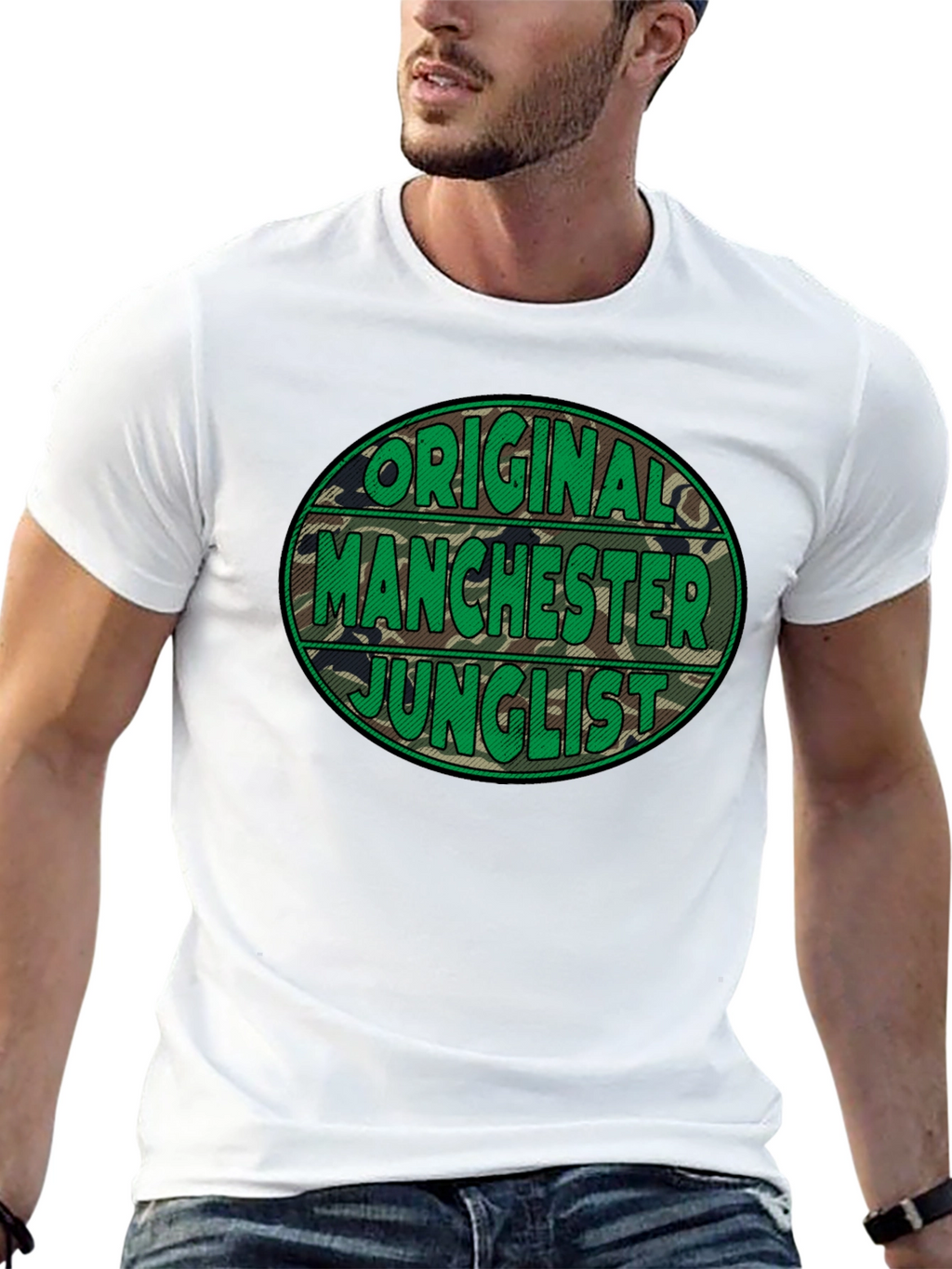Original Manchester Junglist Camo T-Shirt