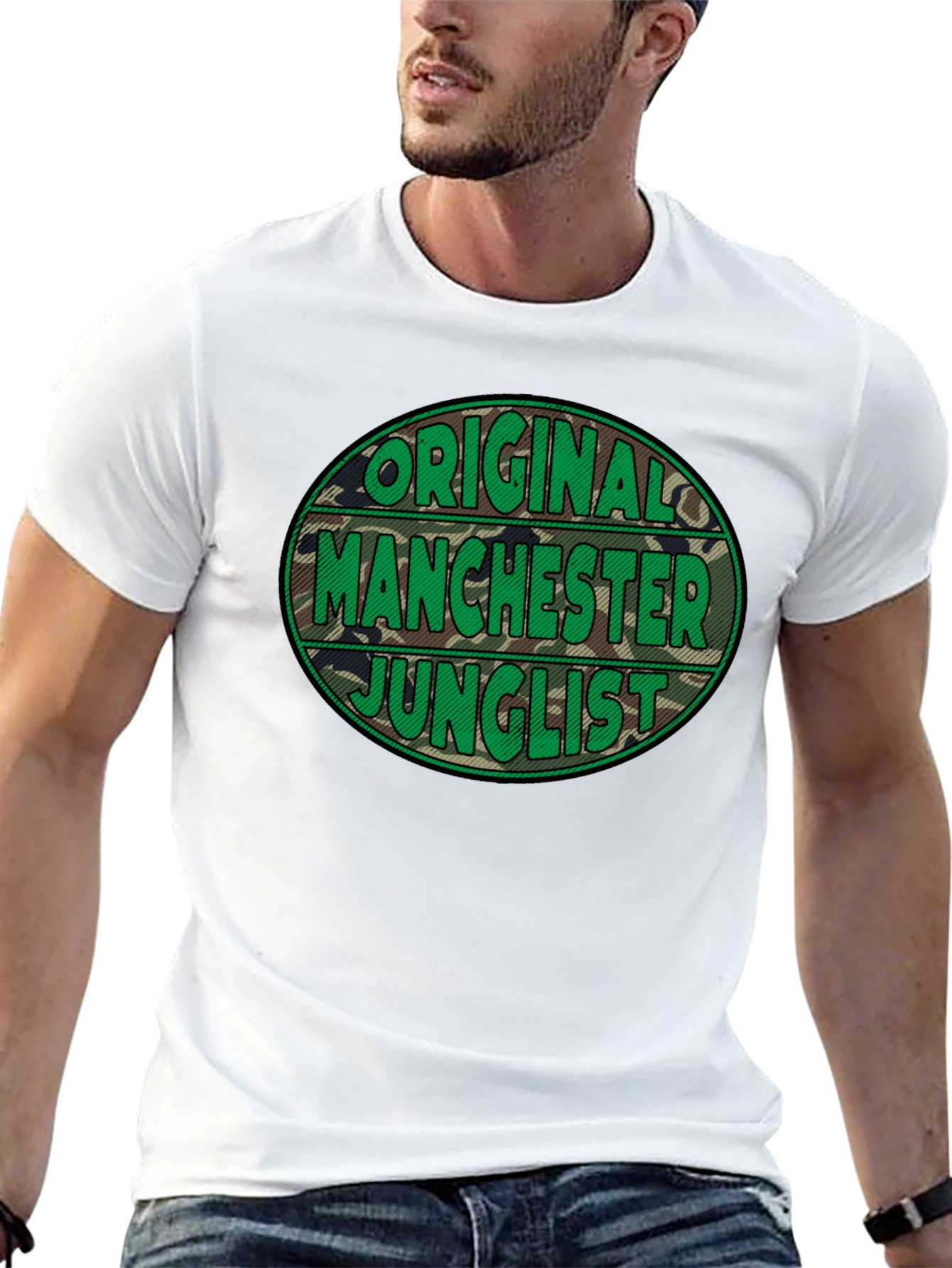 Original Manchester Junglist Camo T-Shirt