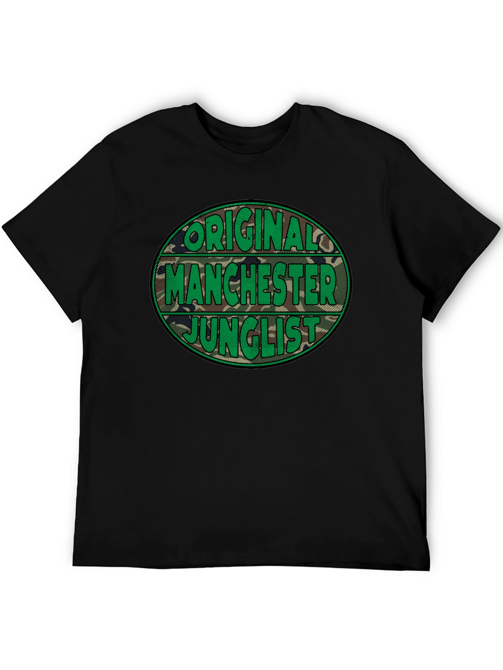 Original Manchester Junglist Camo T-Shirt