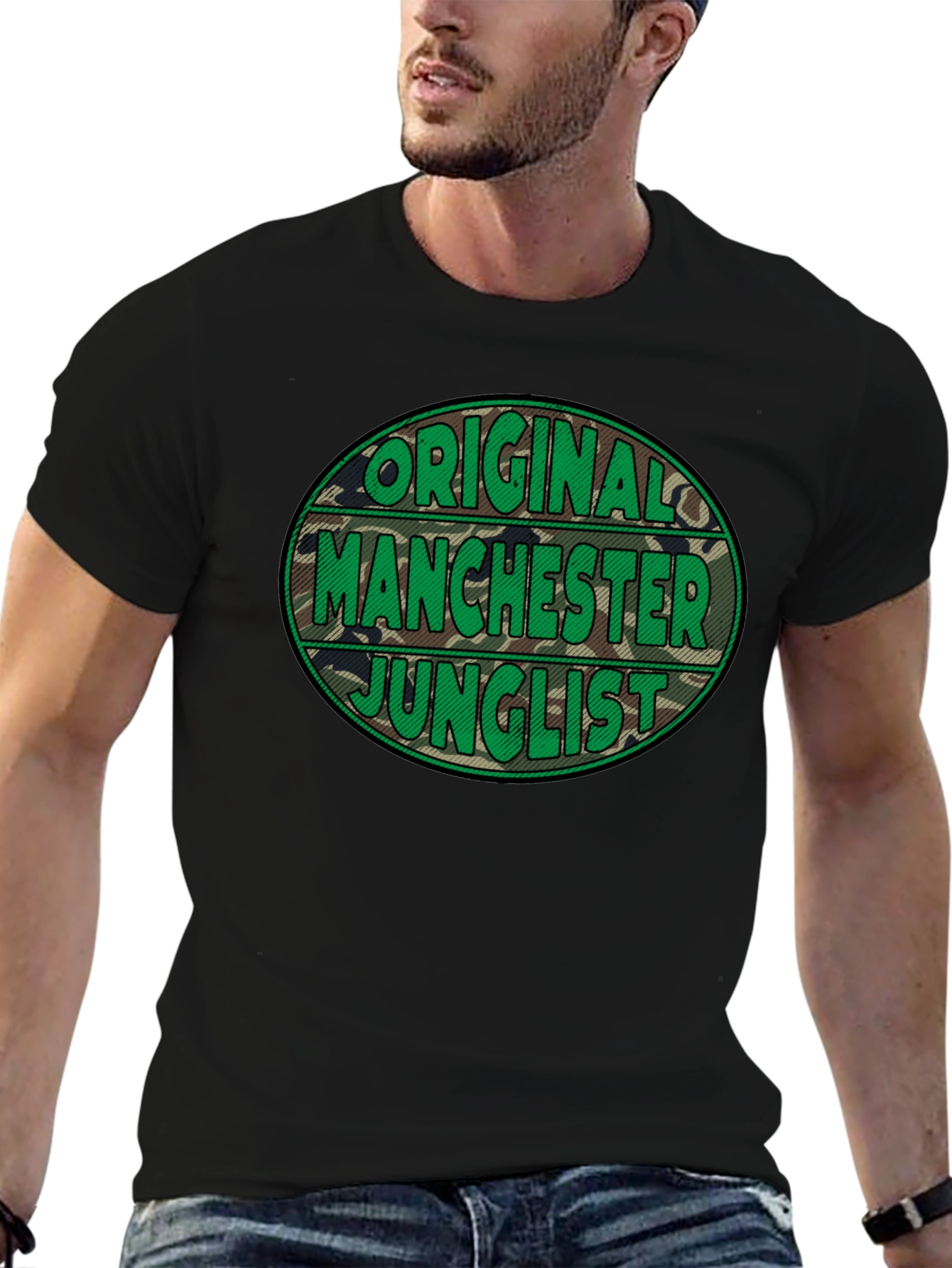 Original Manchester Junglist Camo T-Shirt