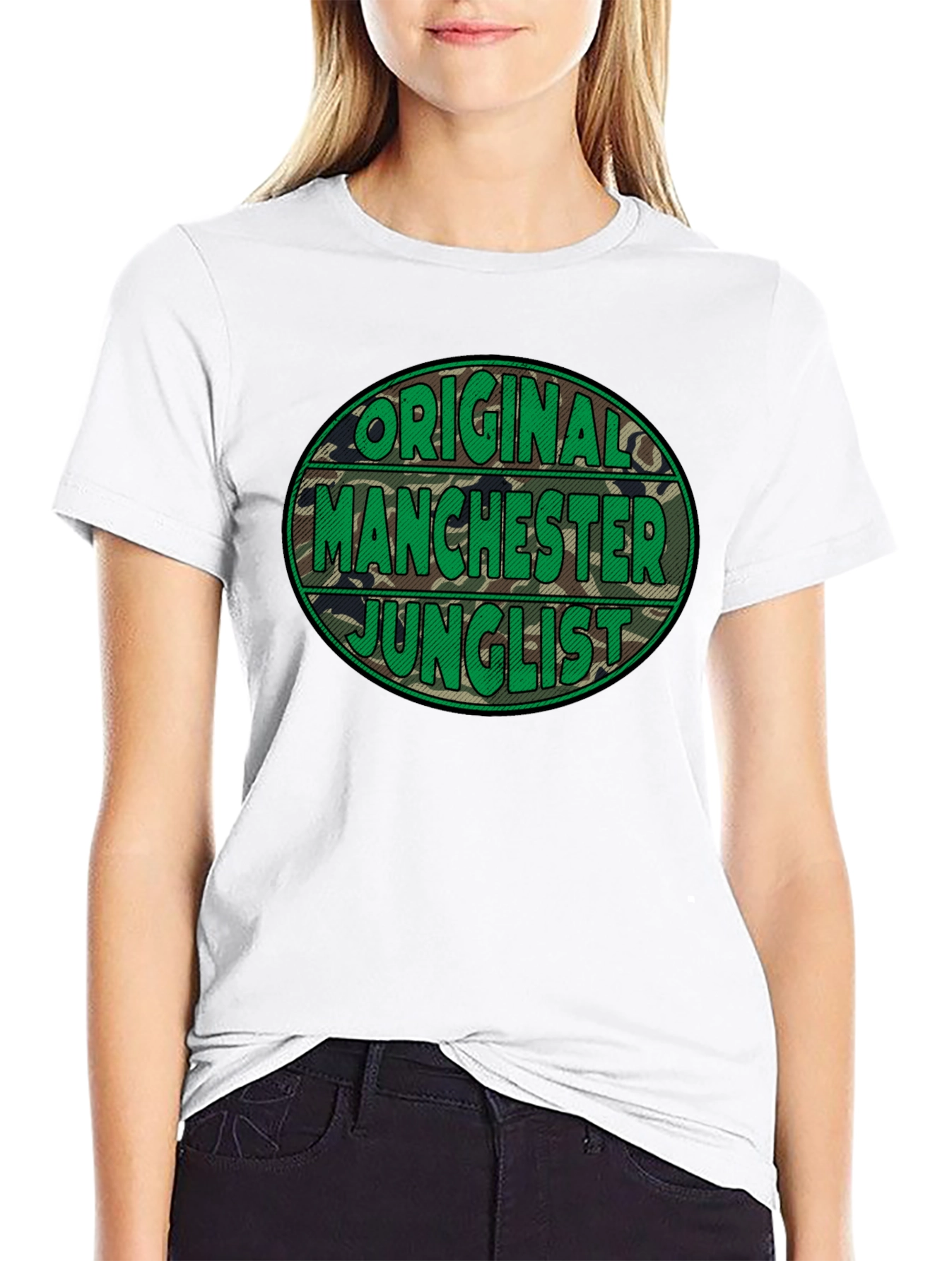 Original Manchester Junglist Camo T-Shirt