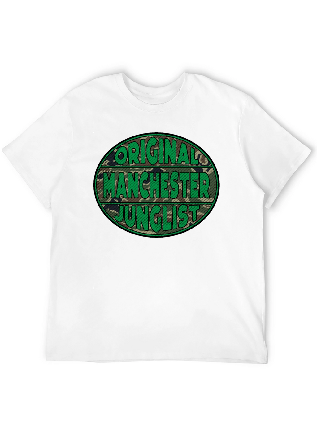 Original Manchester Junglist Camo T-Shirt