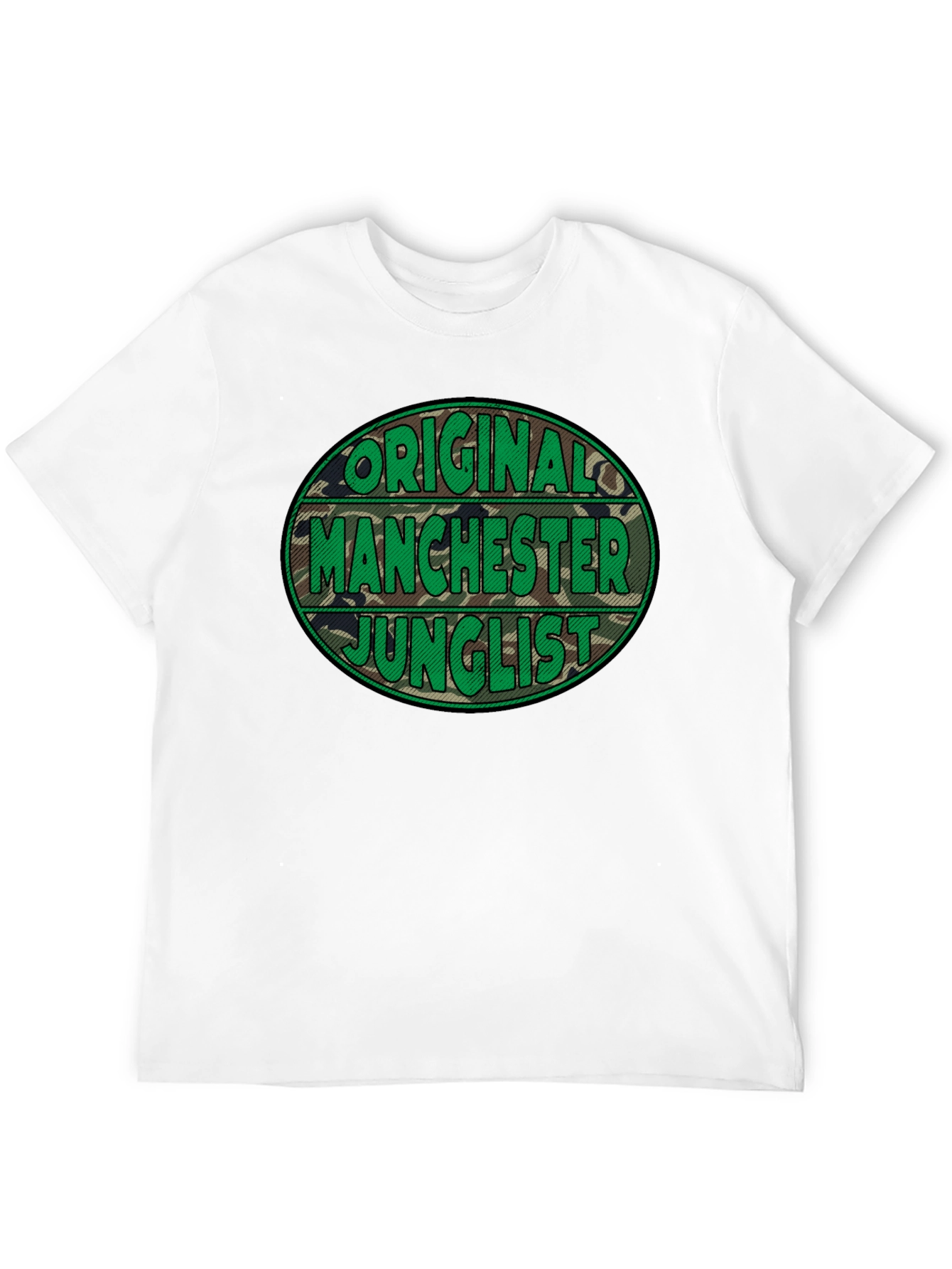 Original Manchester Junglist Camo T-Shirt