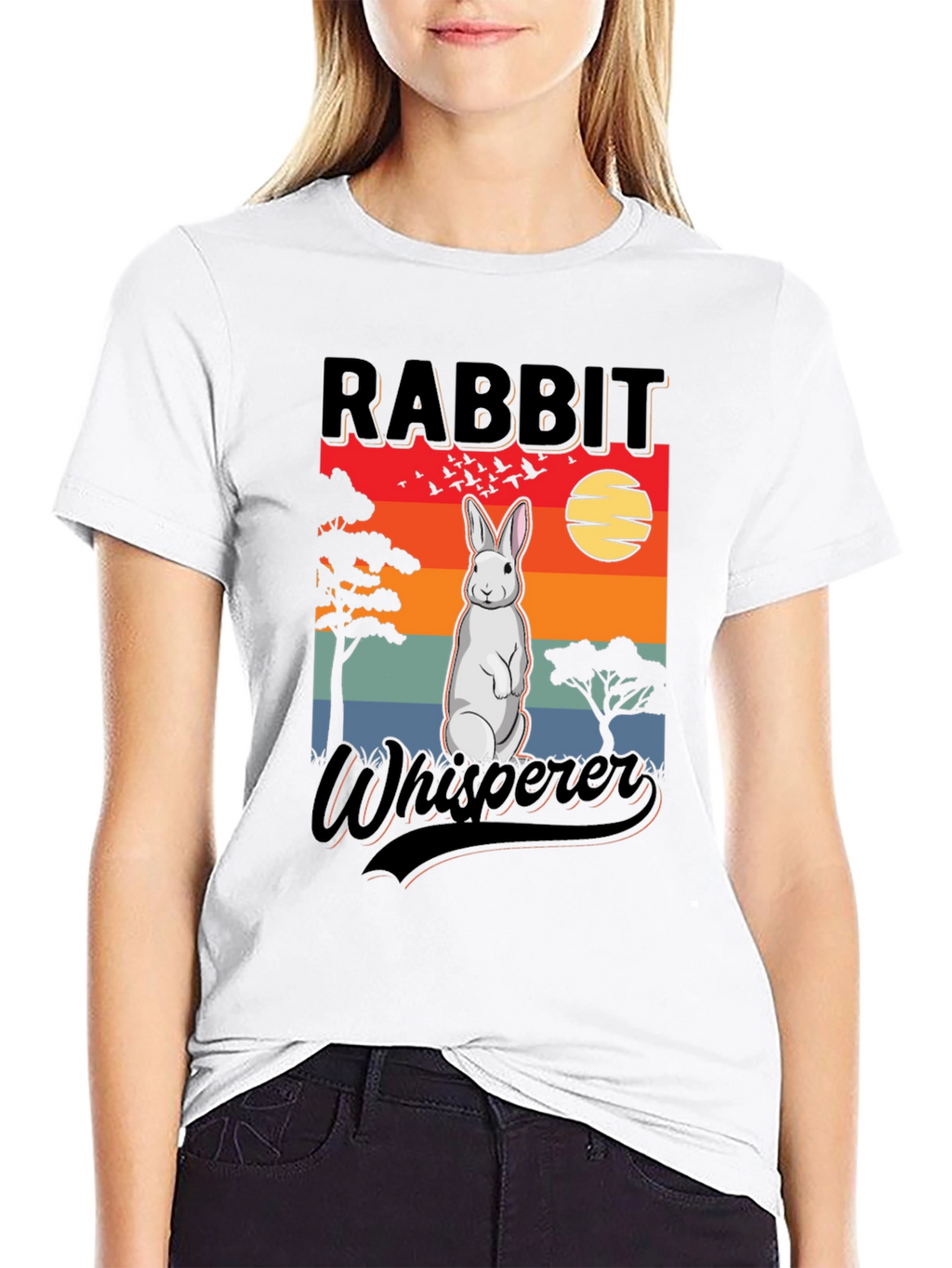Rabbit Whisperer Graphic Tee