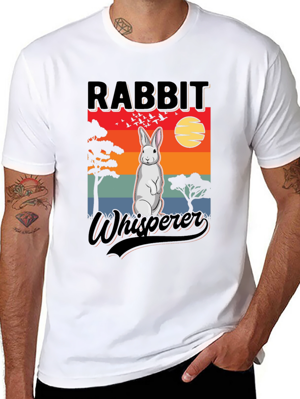 Rabbit Whisperer Graphic Tee