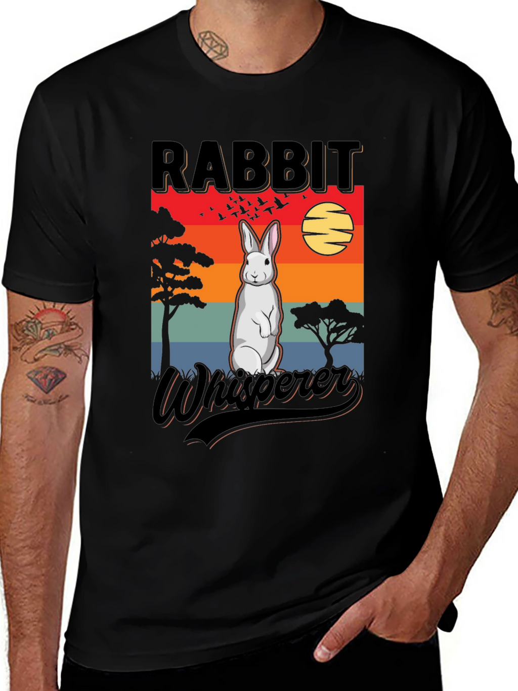 Rabbit Whisperer Graphic Tee