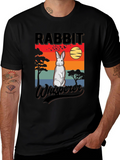 Rabbit Whisperer Graphic Tee