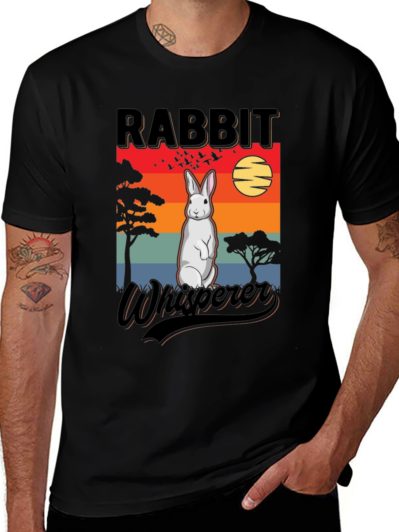 Rabbit Whisperer Graphic Tee
