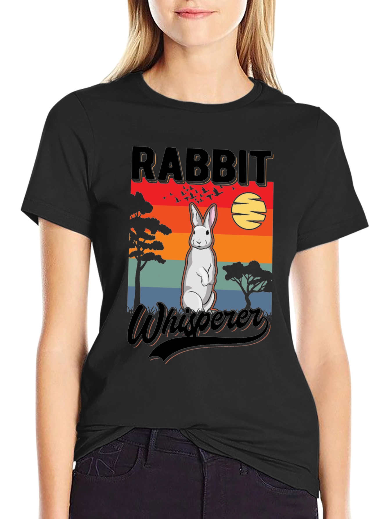 Rabbit Whisperer Graphic Tee