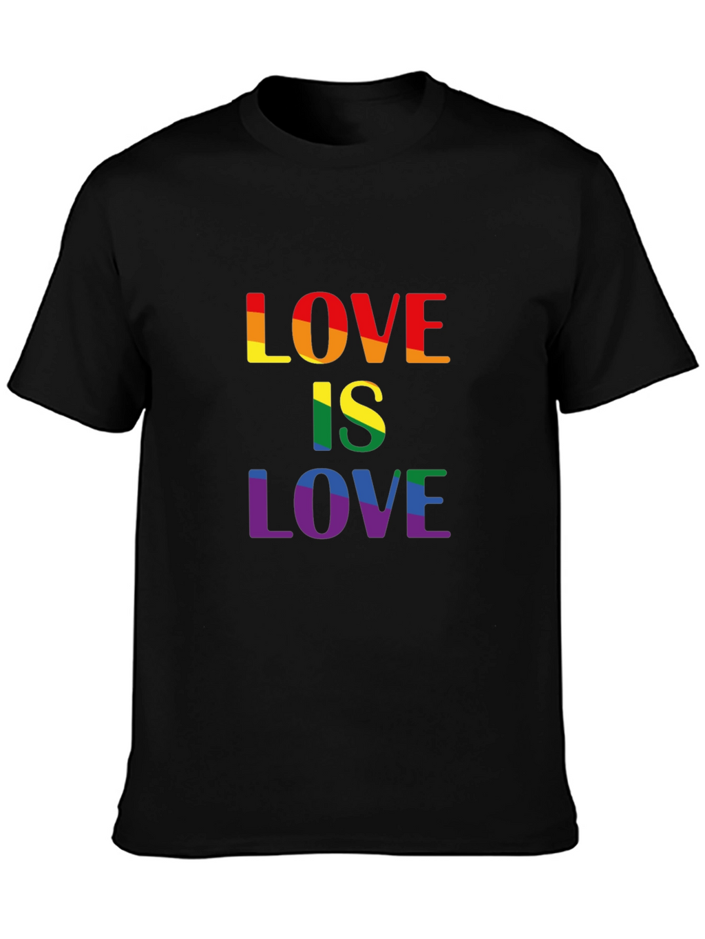 Love is Love LGBTQ+ Rainbow Pride T-Shirt