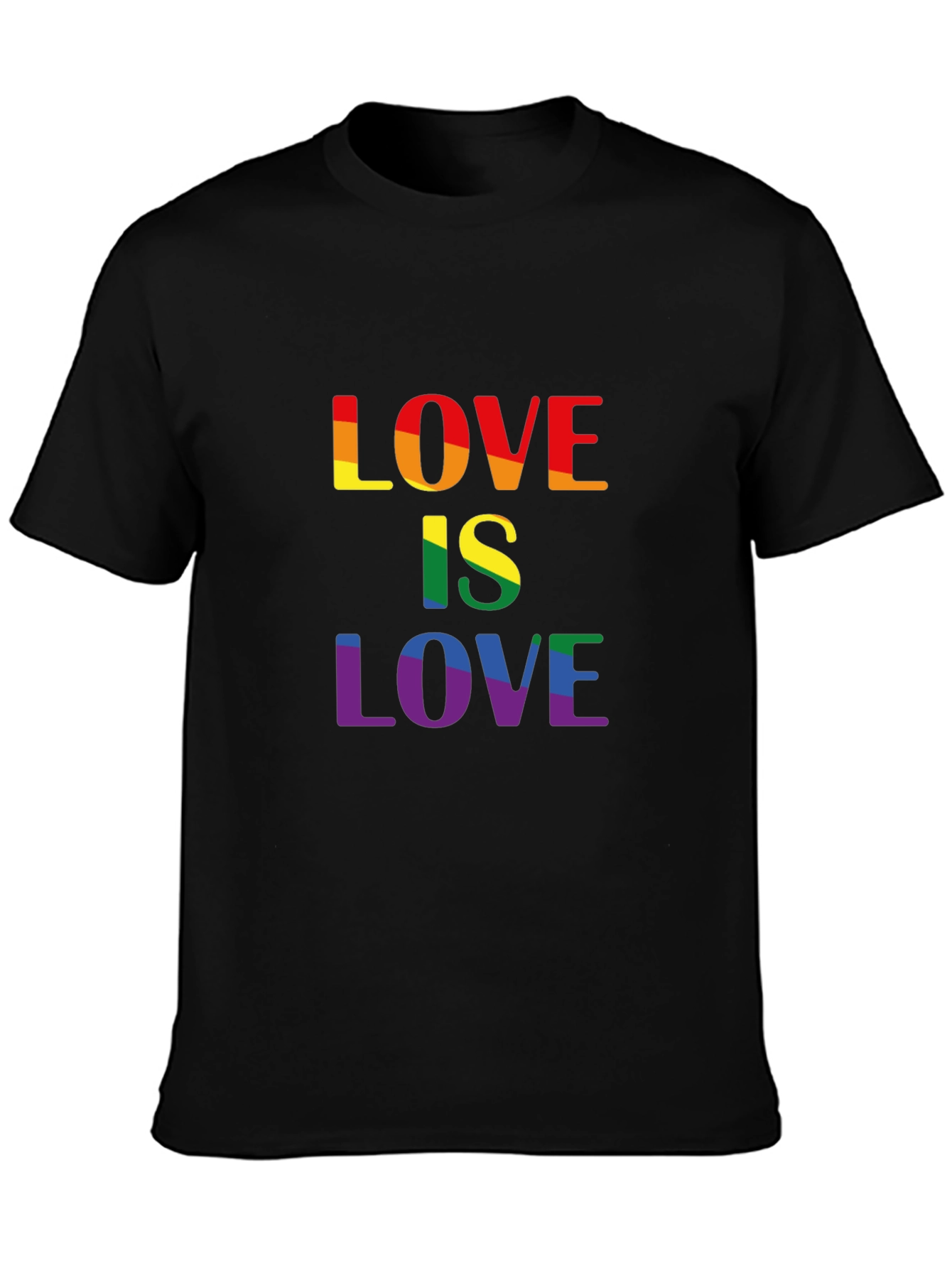 Love is Love LGBTQ+ Rainbow Pride T-Shirt