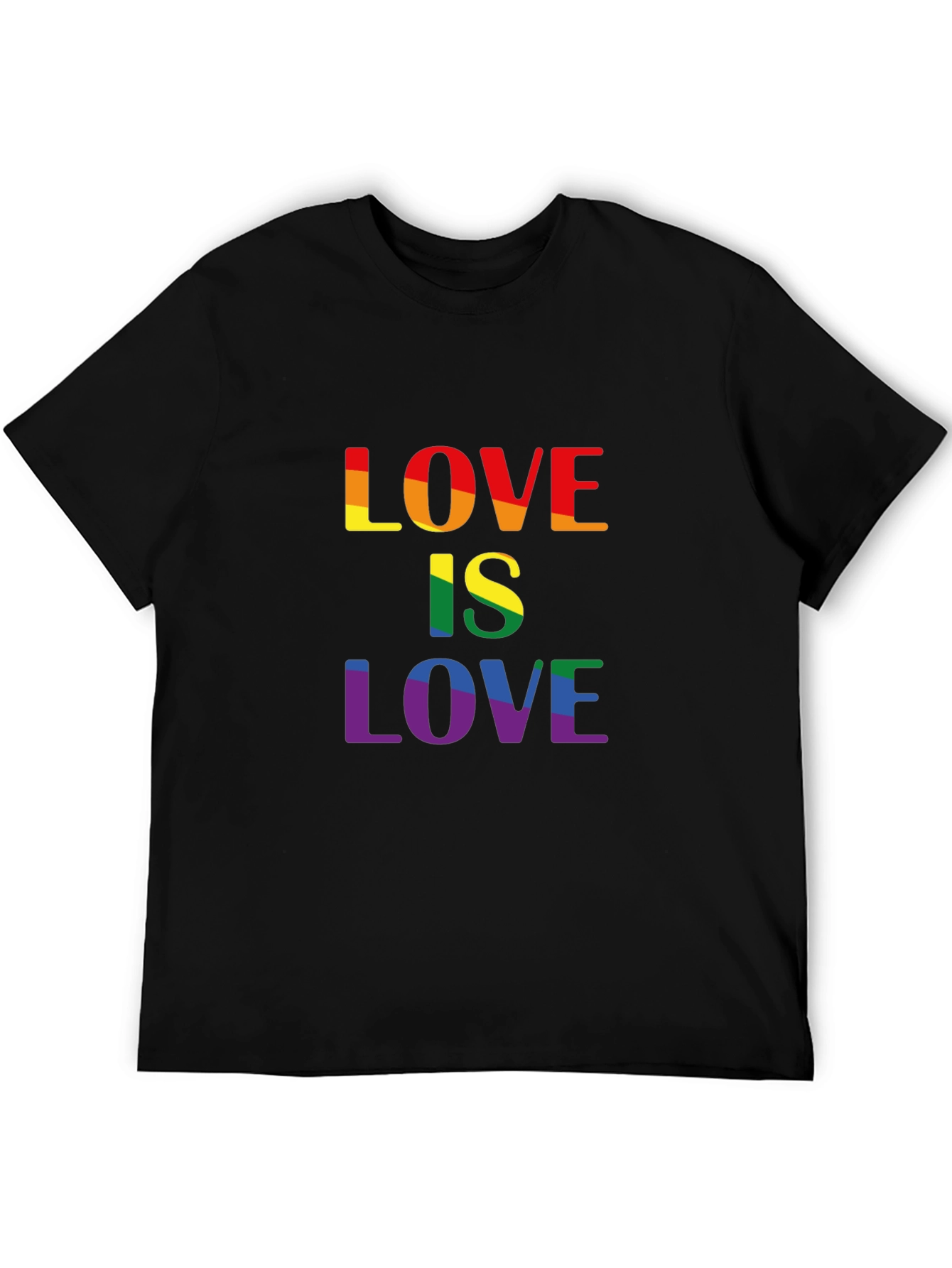 Love is Love LGBTQ+ Rainbow Pride T-Shirt