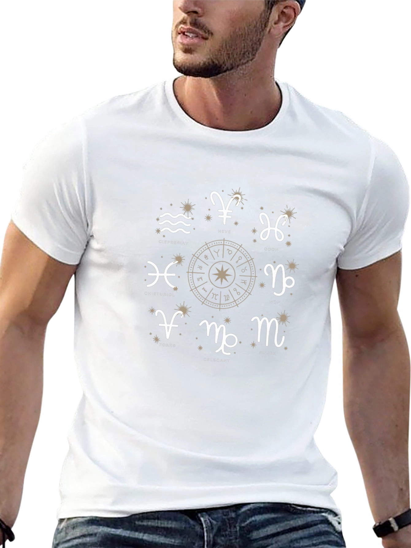 Zodiac Astrology T-Shirt - Celestial Signs