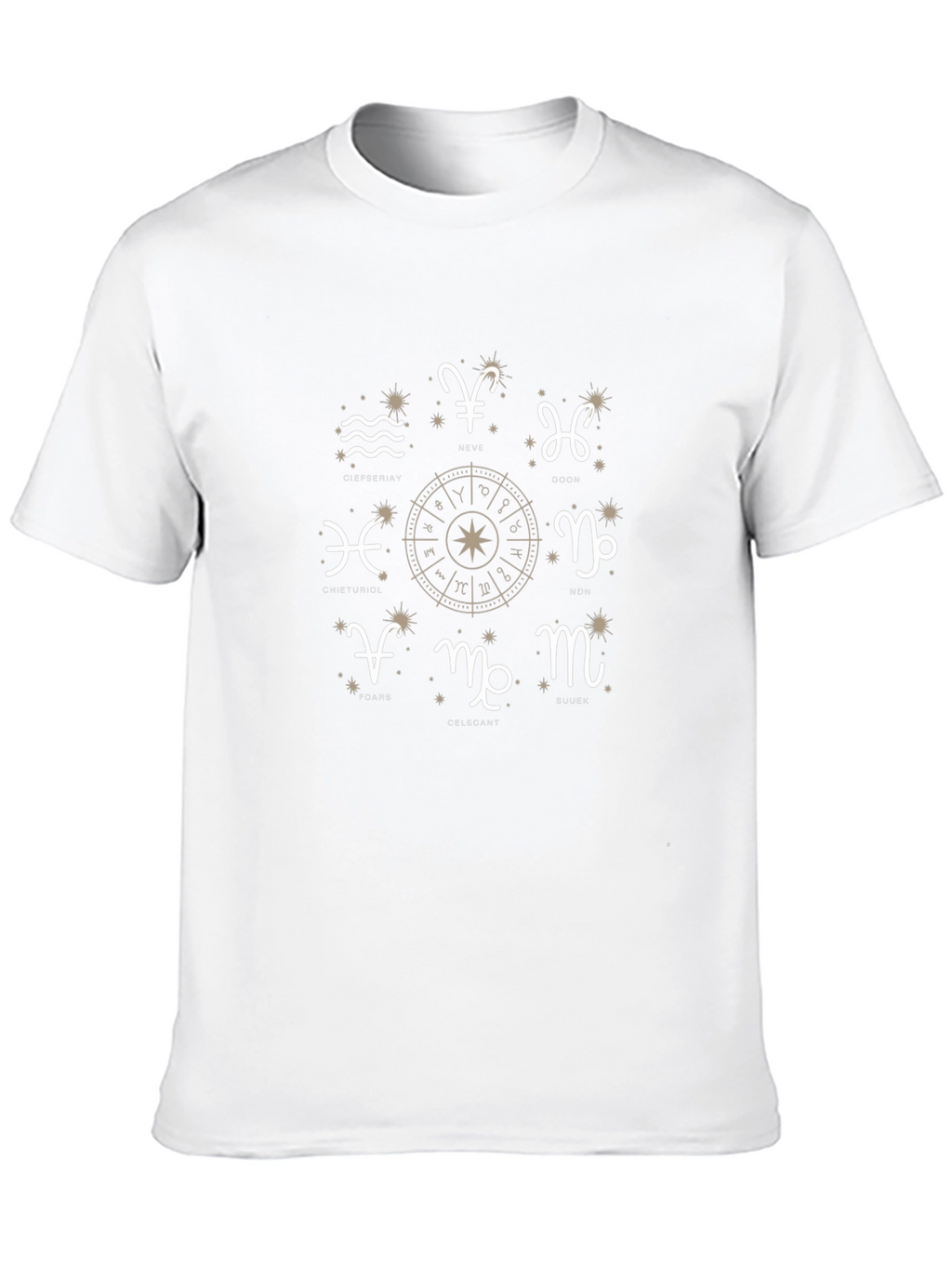 Zodiac Astrology T-Shirt - Celestial Signs