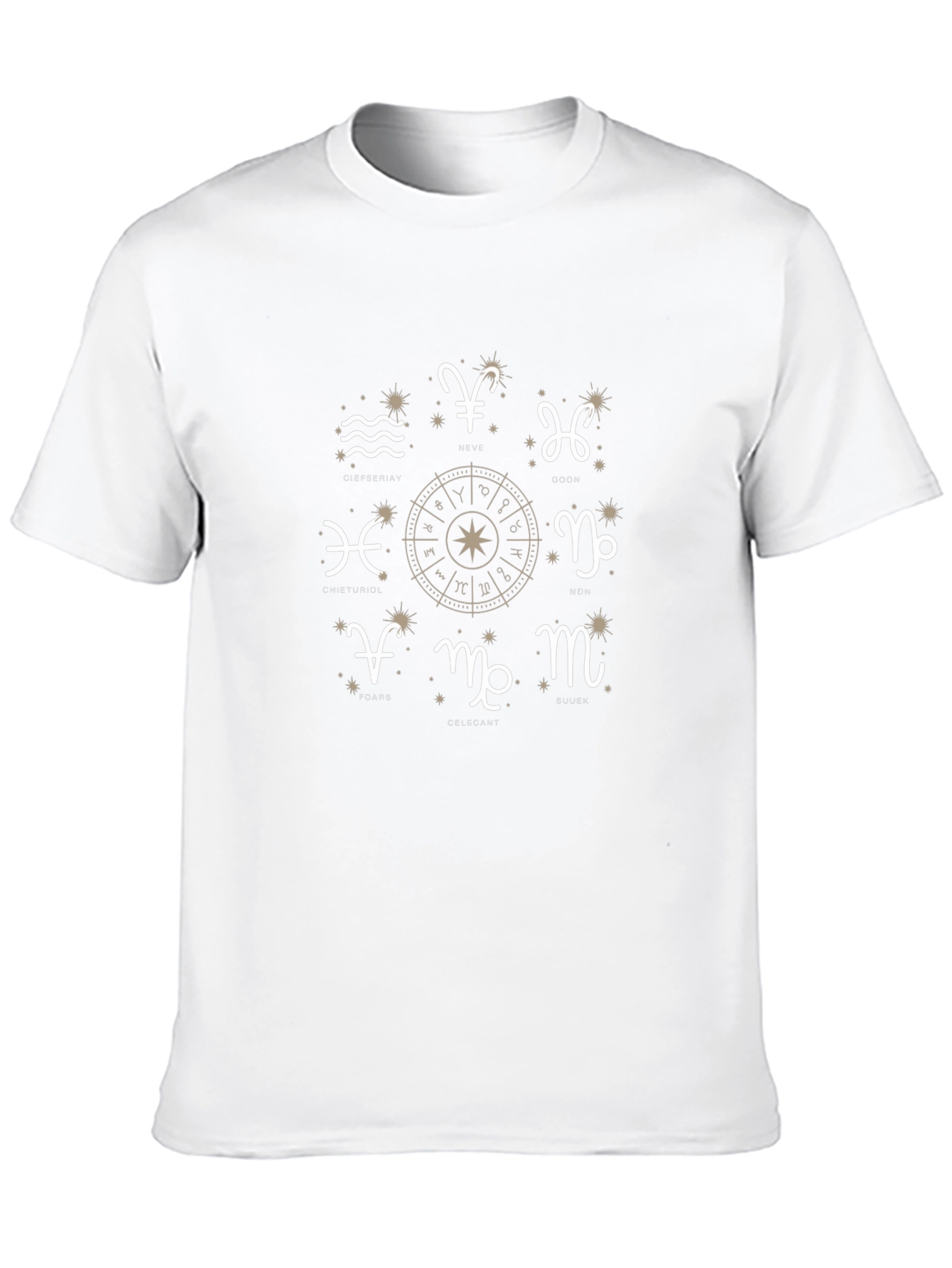 Zodiac Astrology T-Shirt - Celestial Signs