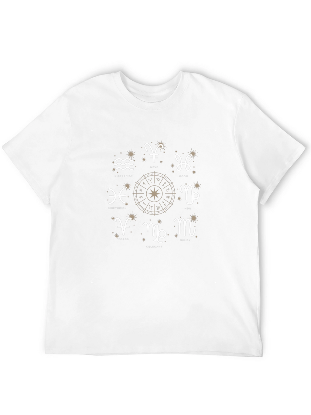 Zodiac Astrology T-Shirt - Celestial Signs