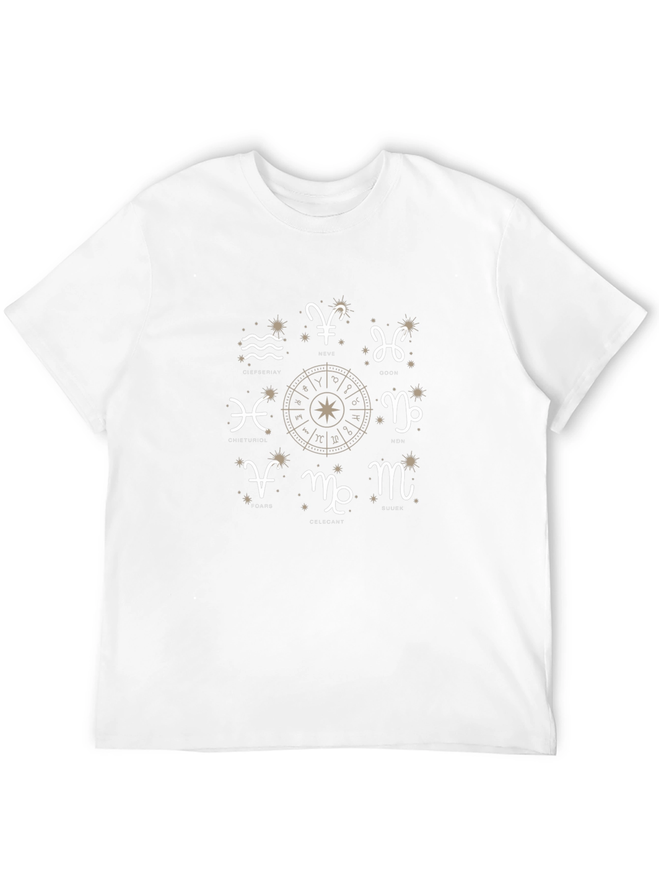Zodiac Astrology T-Shirt - Celestial Signs