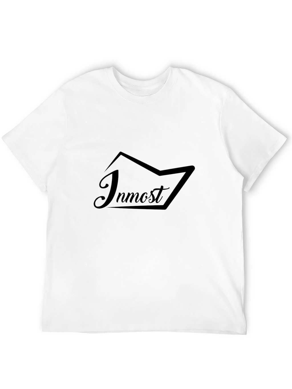 Inmost Black Graphic Tee - Stylish Comfort