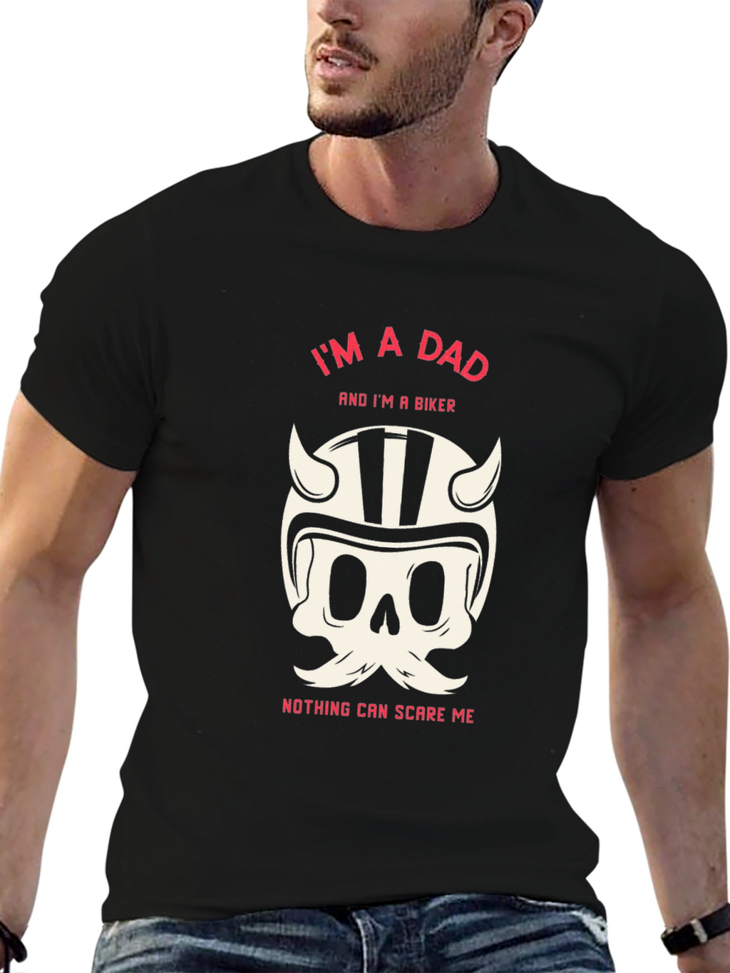 Im a Dad & Biker T-Shirt