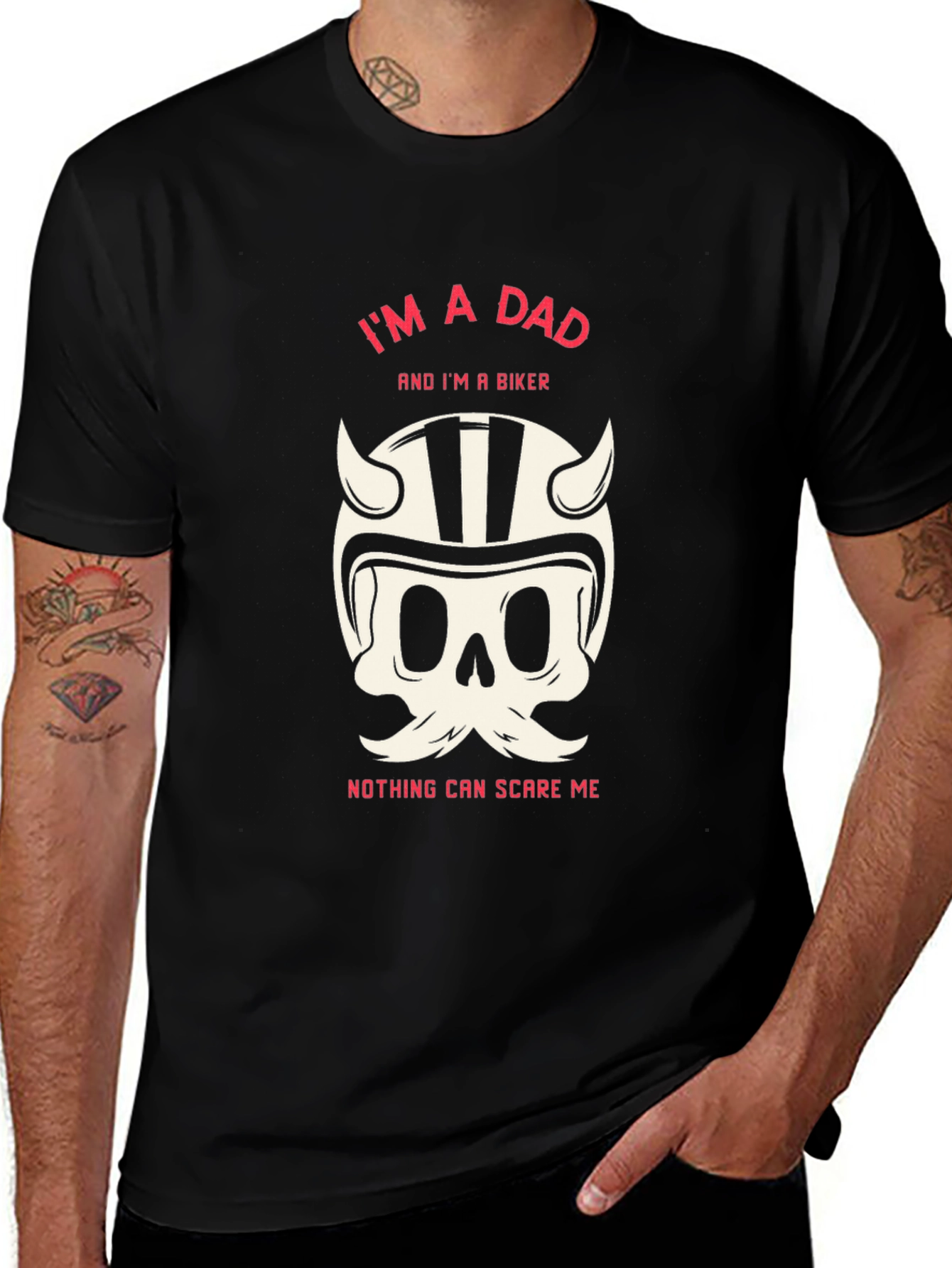 Im a Dad & Biker T-Shirt
