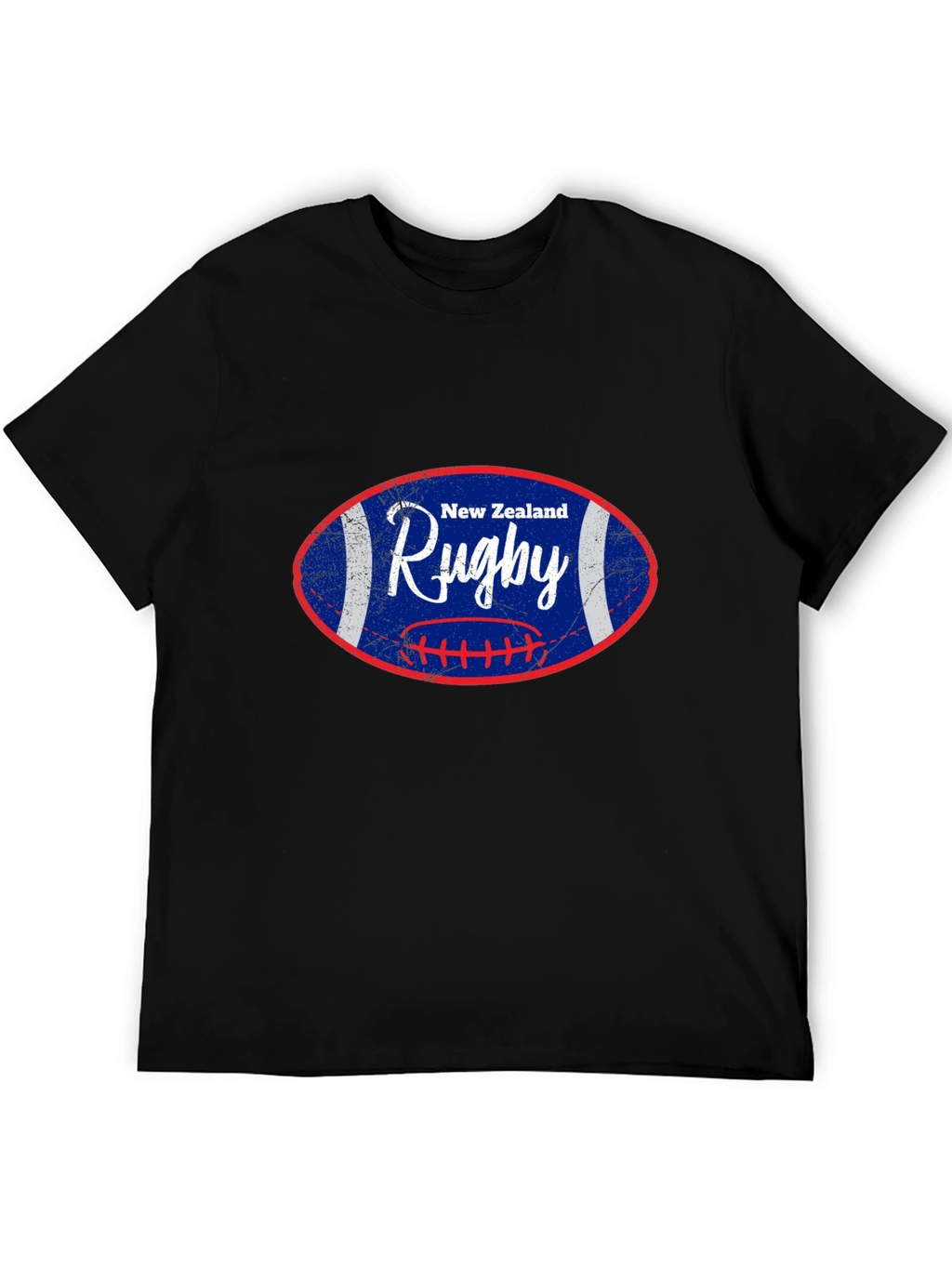 New Zealand Rugby T-Shirt - Black Classic Fit