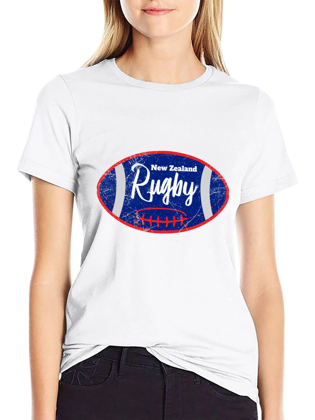 New Zealand Rugby T-Shirt - Black Classic Fit