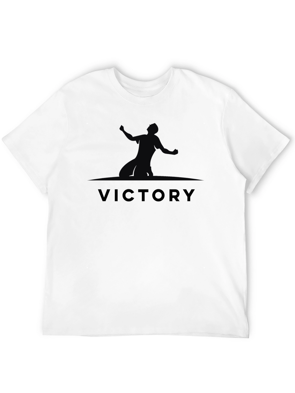 Victory Graphic Print Crew Neck Tee