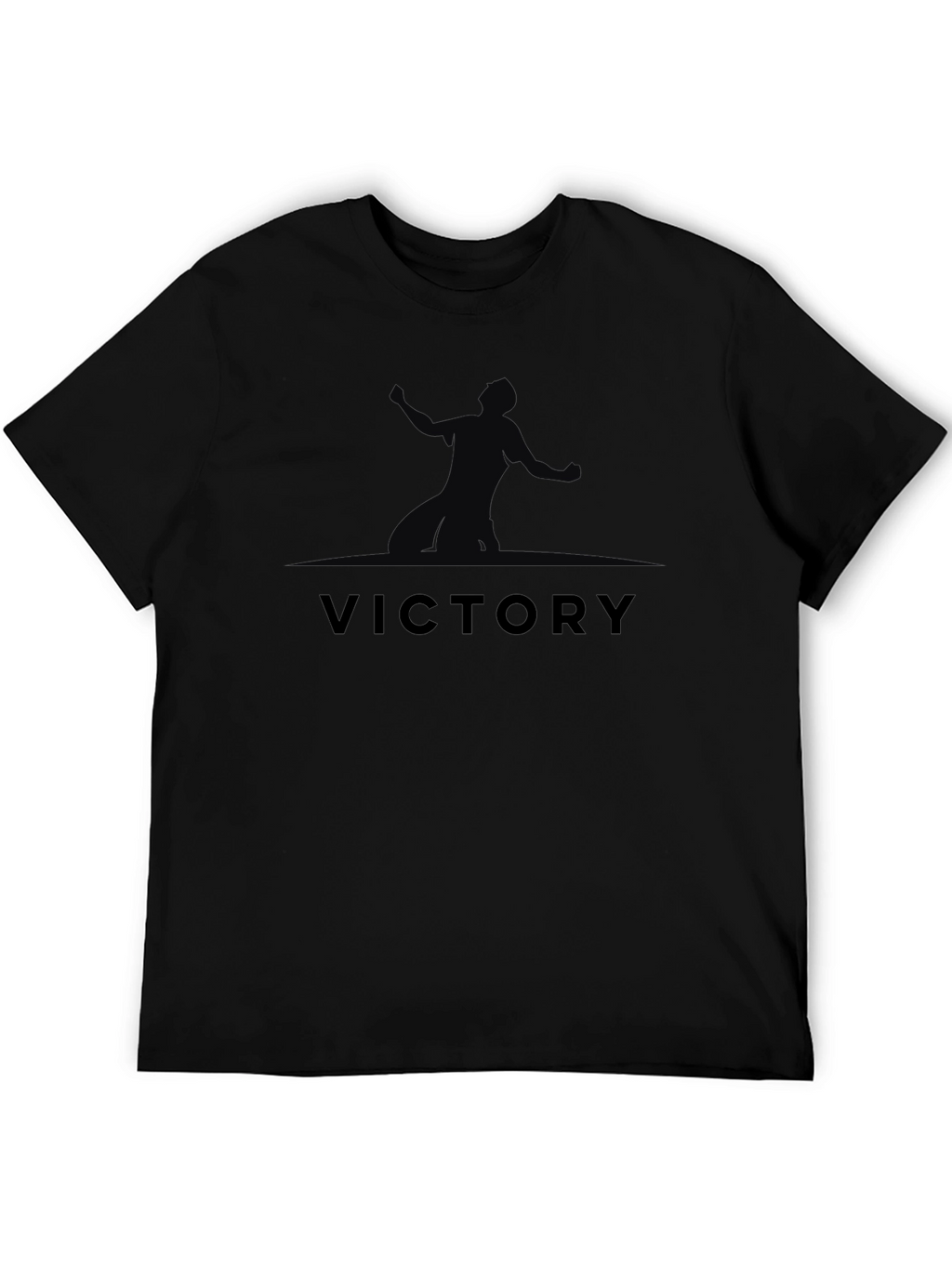 Victory Graphic Print Crew Neck Tee