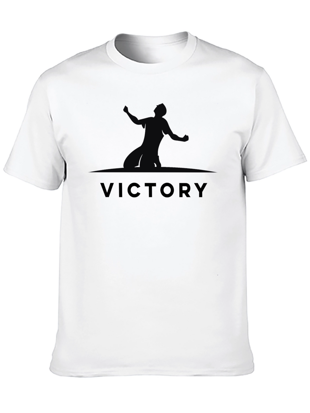 Victory Graphic Print Crew Neck Tee