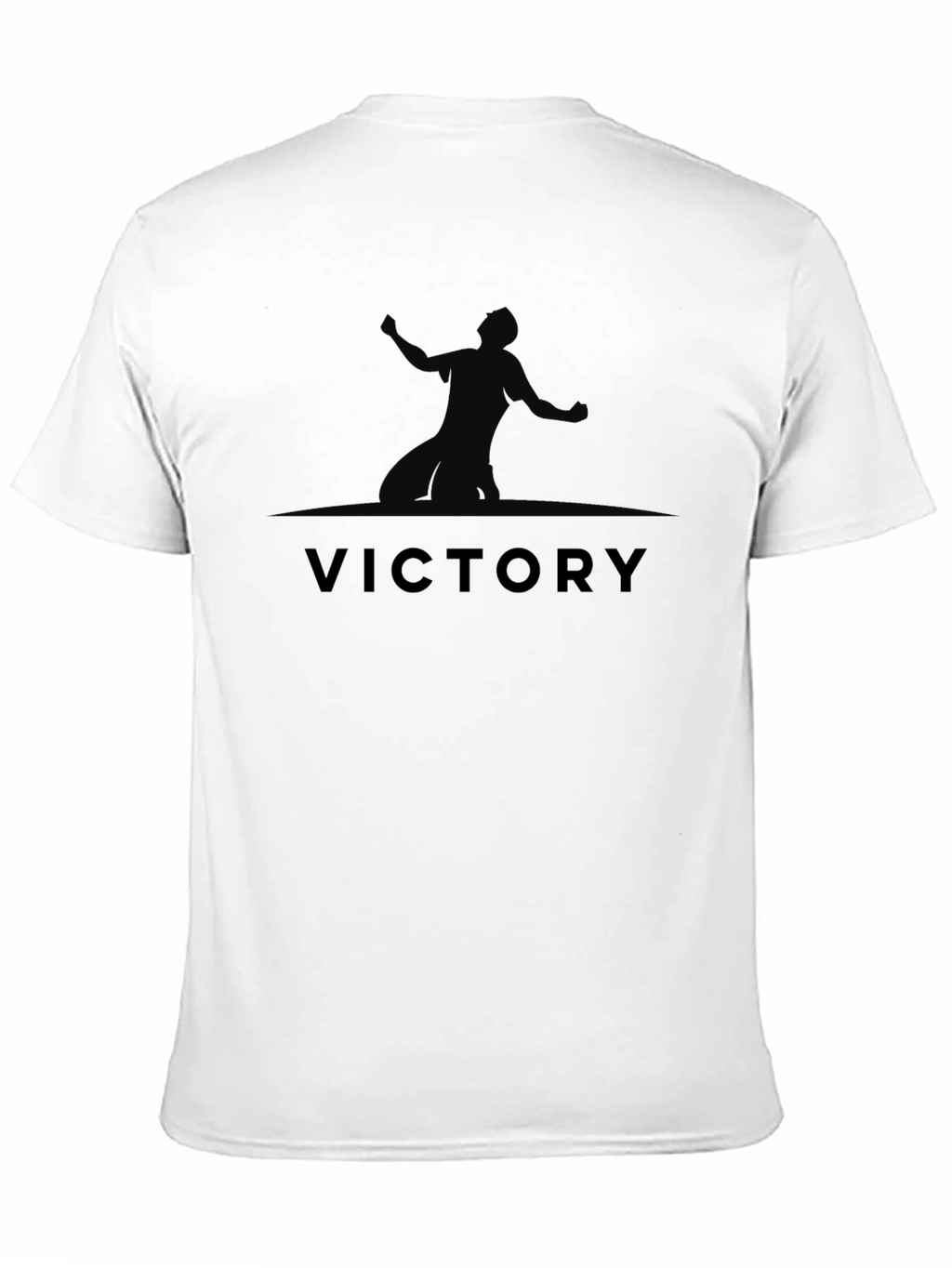 Victory Graphic Print Crew Neck Tee