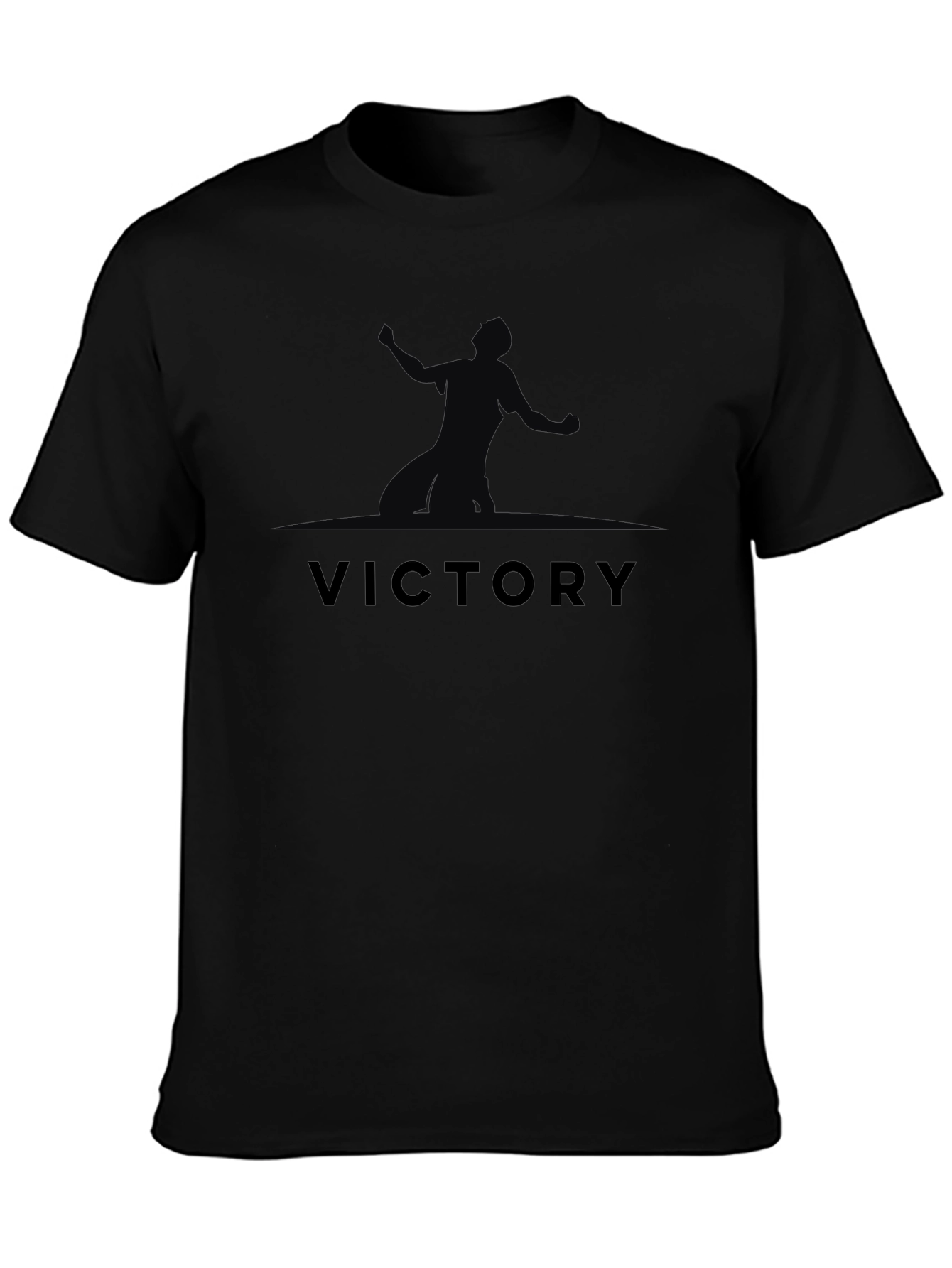 Victory Graphic Print Crew Neck Tee