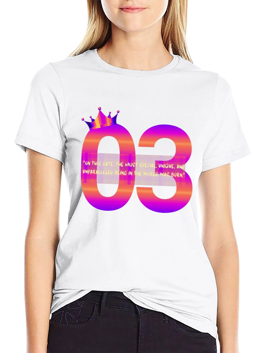 Birthday Month T-Shirt - 03 Design