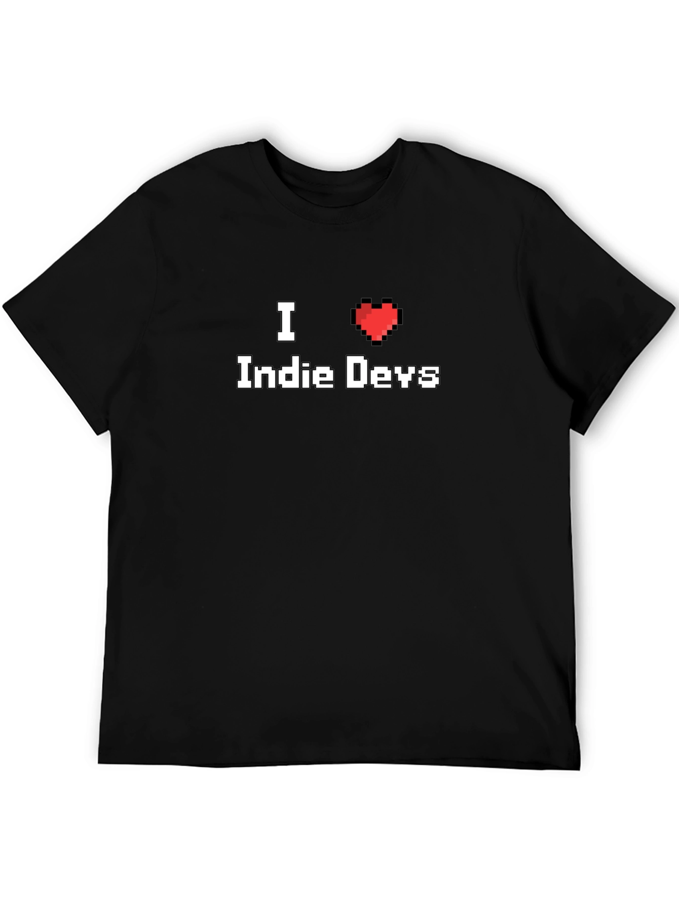 I Heart Indie Devs T-Shirt - Gamer Style
