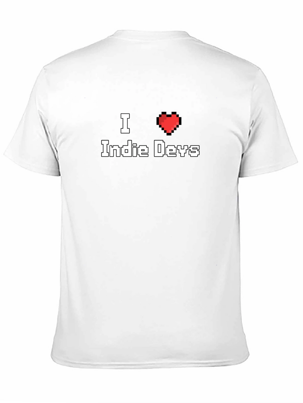 I Heart Indie Devs T-Shirt - Gamer Style