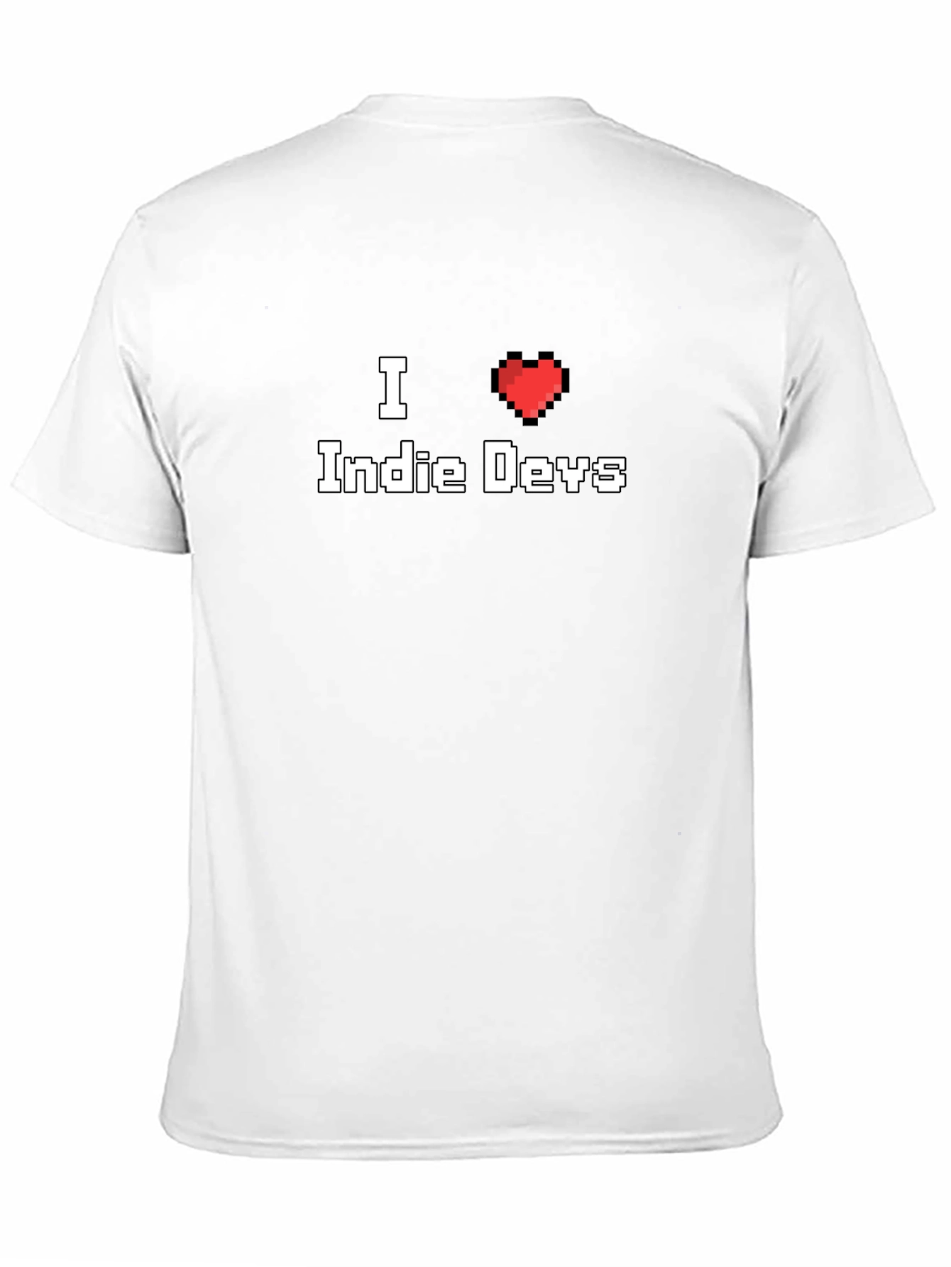 I Heart Indie Devs T-Shirt - Gamer Style