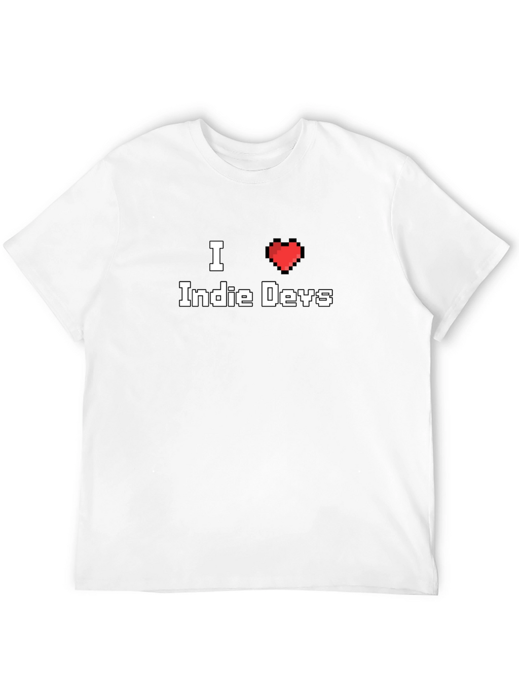 I Heart Indie Devs T-Shirt - Gamer Style