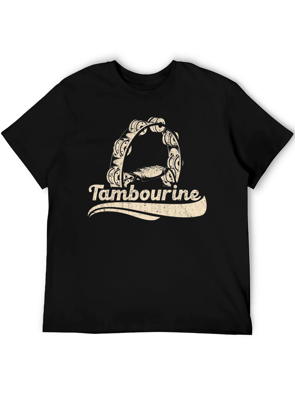 Retro Tambourine Music T-Shirt
