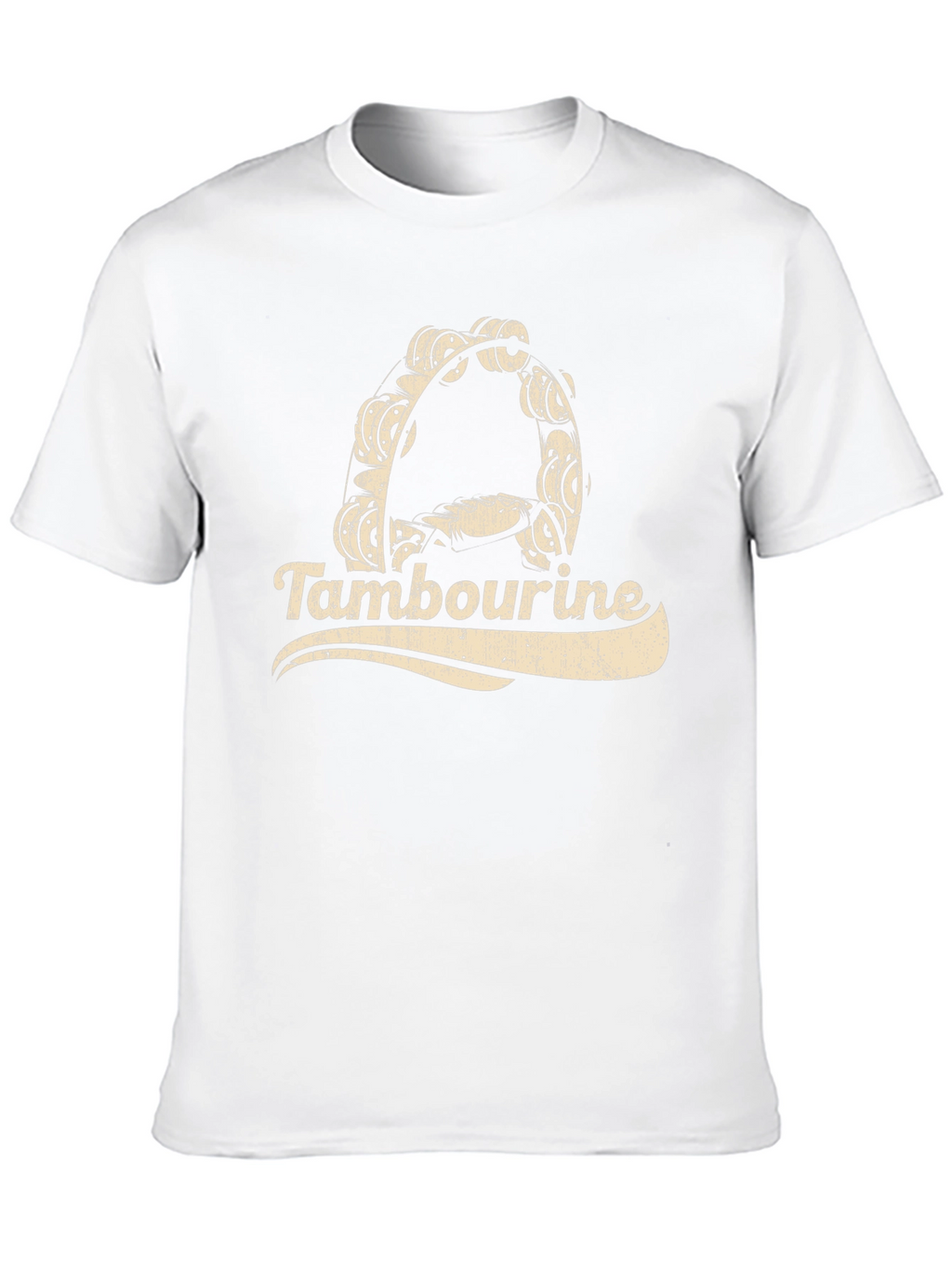 Retro Tambourine Music T-Shirt