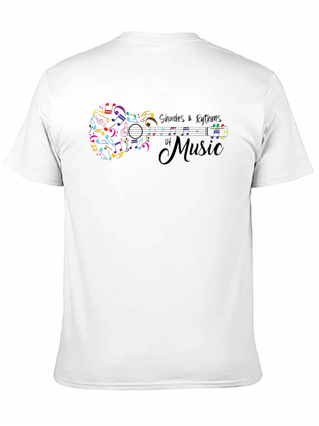 Shades & Rhythms of Music Black T-Shirt