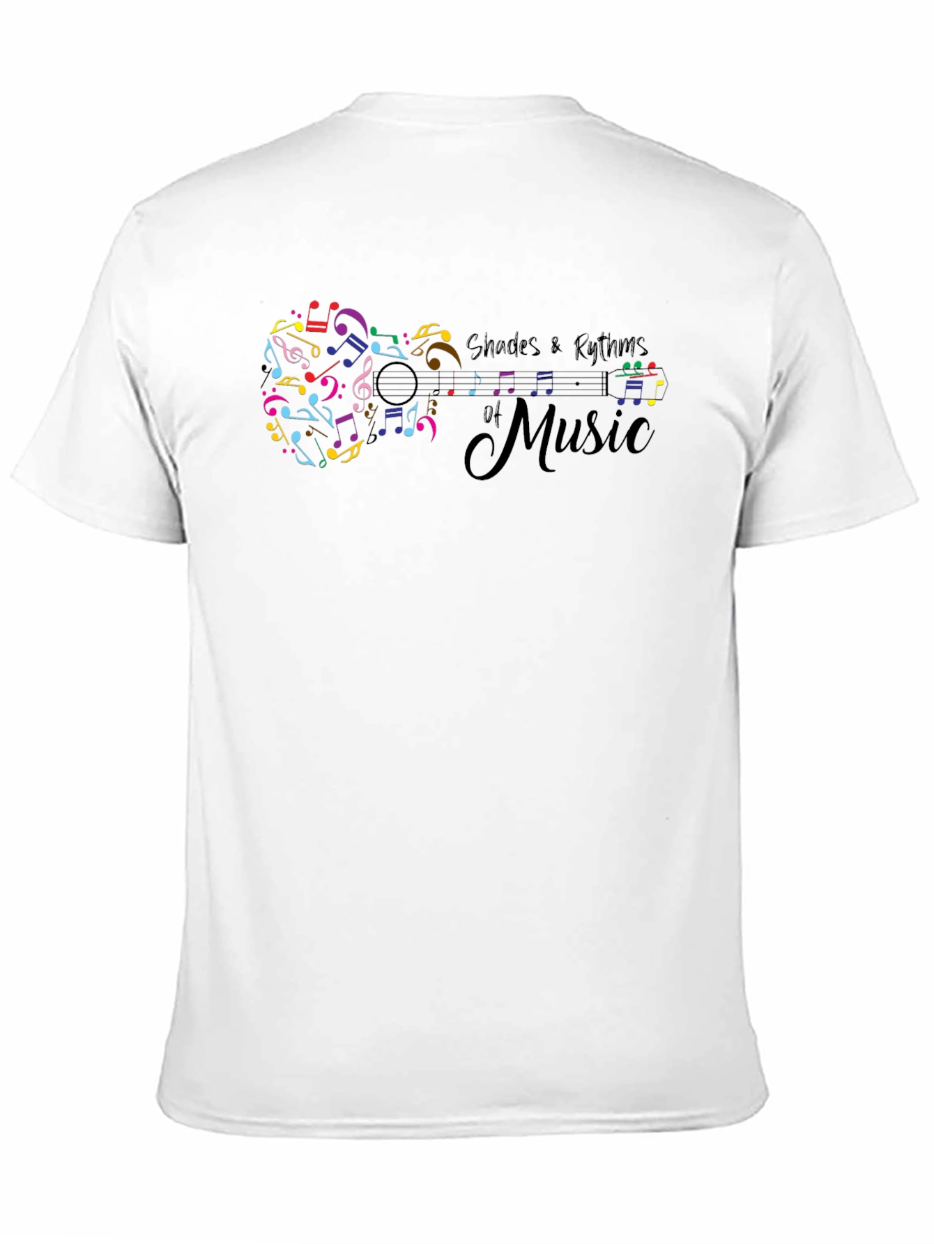 Shades & Rhythms of Music Black T-Shirt
