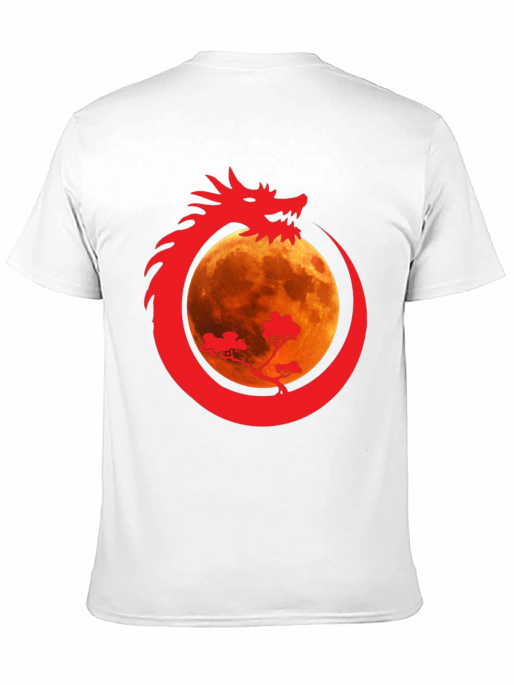 Dragon Moon Graphic T-Shirt - Unique Design