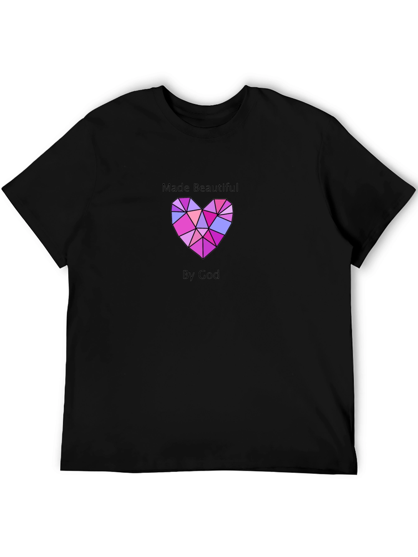 Made Beautiful By God Heart T-Shirt