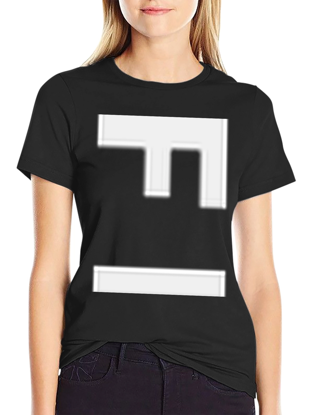 Abstract Graphic Tee - Modern Minimalist Design